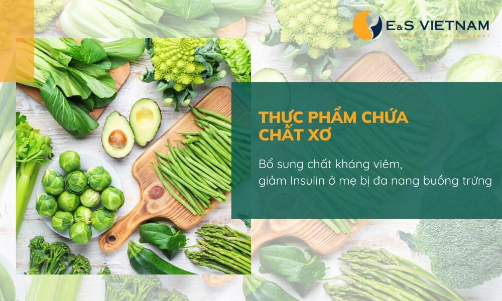 Rau xanh - chất xơ giúp giảm thiểu lượng đường máu, giảm nguy cơ mắc tiểu đường ở phụ nữ bị buồng trứng đa nang