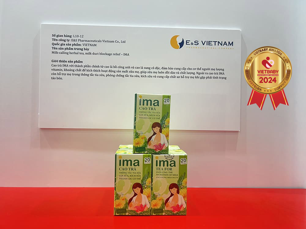 Cao trà IMA giành giải thưởng Vietbaby Awards 2024