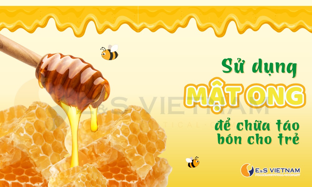 Mẹo dân gian sử dụng mật ong để chữa táo bón cho trẻ sơ sinh