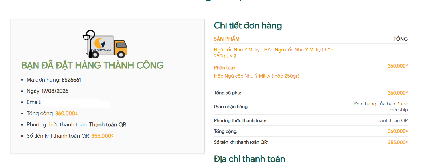 Hướng dẫn mua hàng, thanh toán